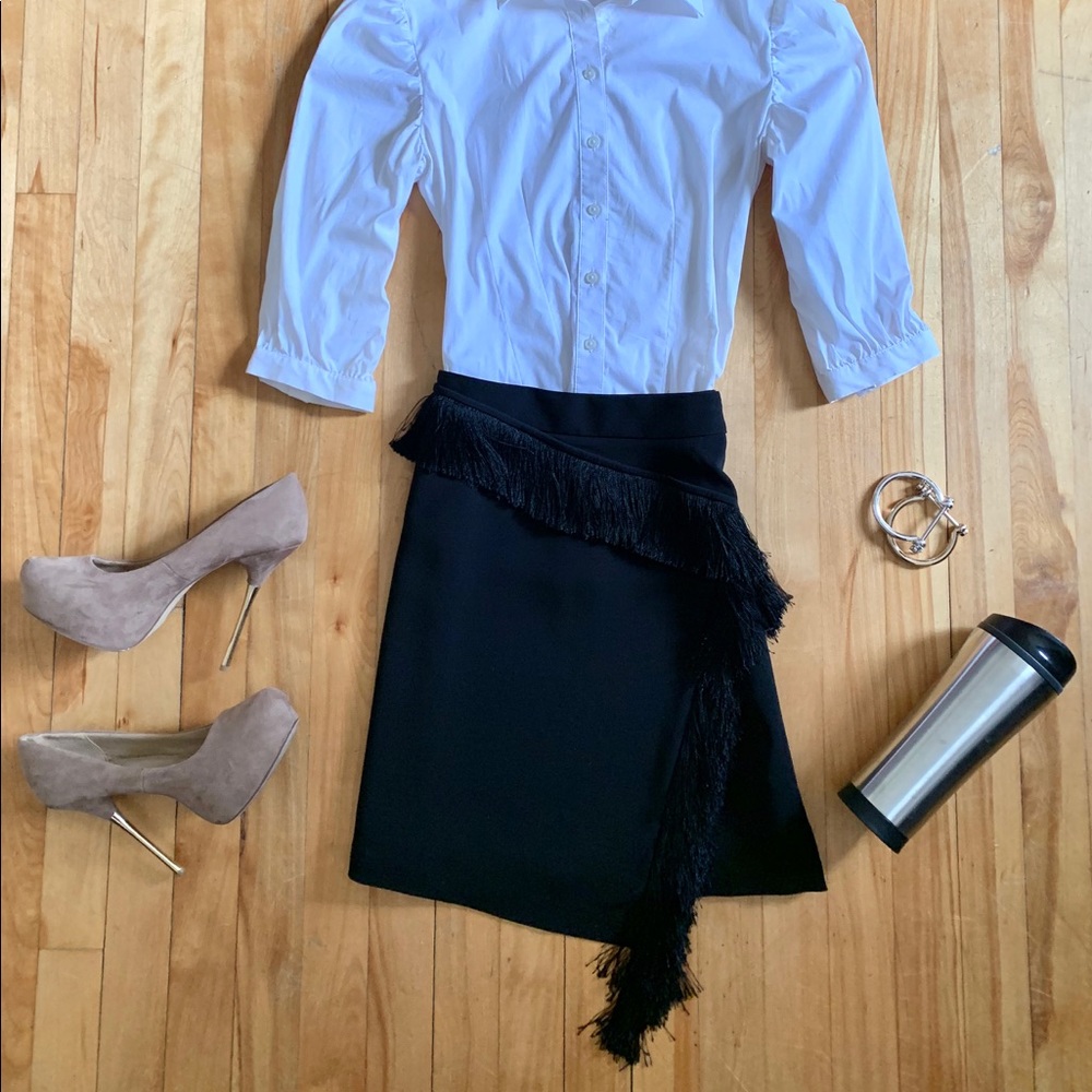 Loren fringe skirt by A.L.C.
